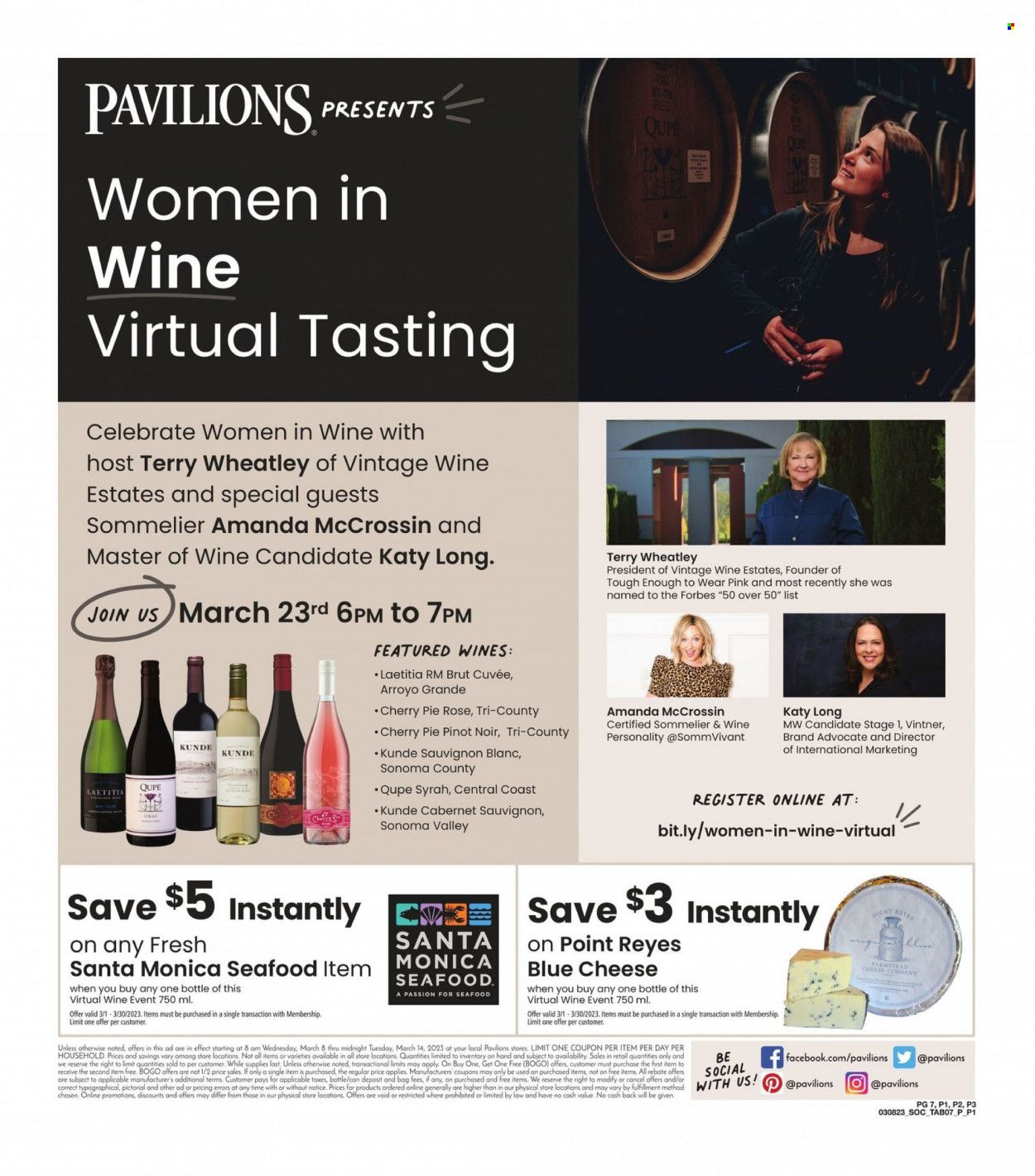 Pavilions (CA) Weekly Ad Flyer Specials March 8 to March 14, 2023