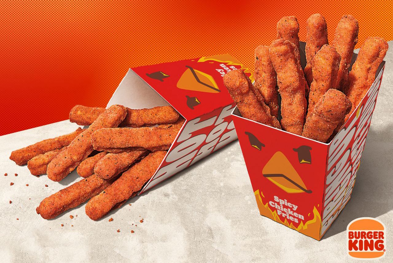 New Spicy Chicken Fries Arrive for a Limited Time at Burger King New Spicy Chicken Fries Arrive for a Limited Time at Burger King