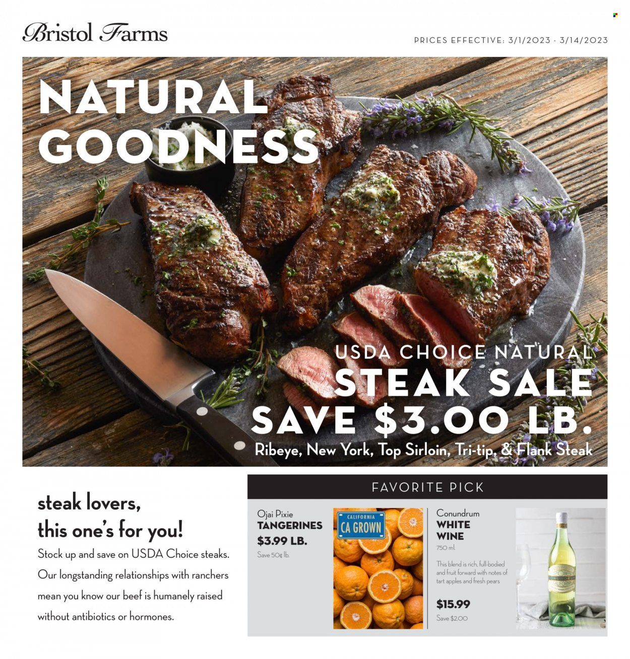 Bristol Farms (CA) Weekly Ad Flyer Specials March 1 to March 14, 2023