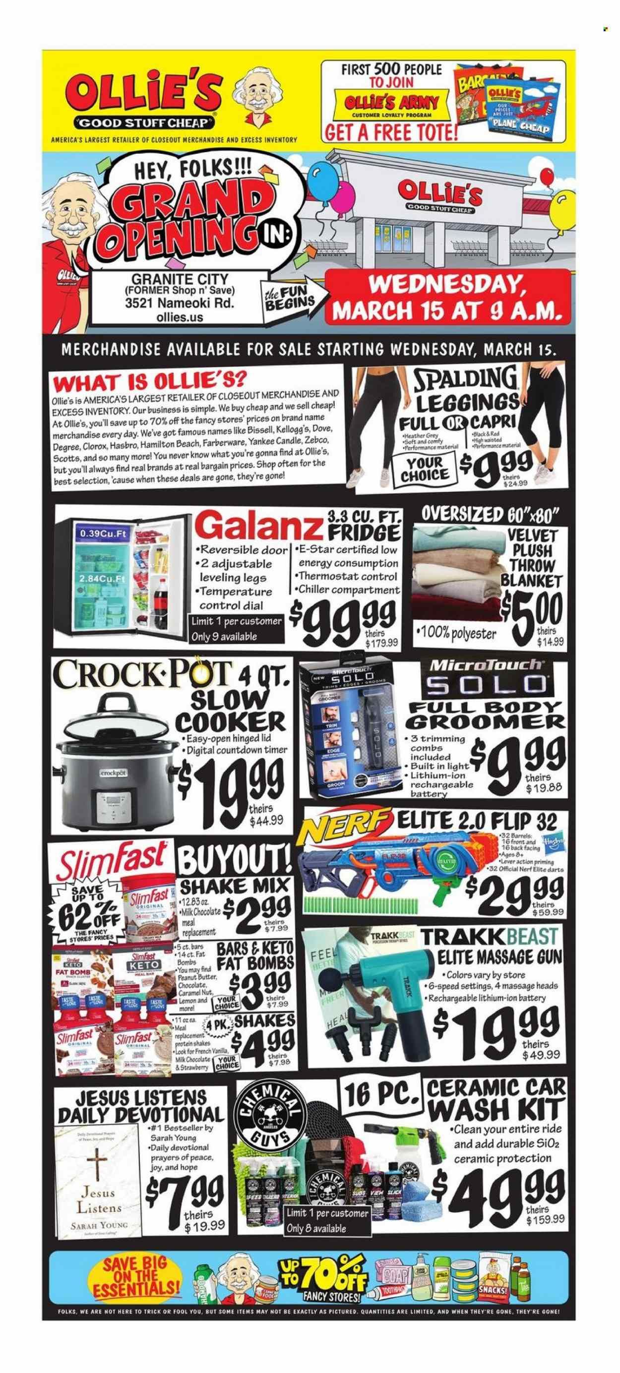 Ollie's Bargain Outlet (IL) Weekly Ad Flyer Specials March 15 to March 22, 2023