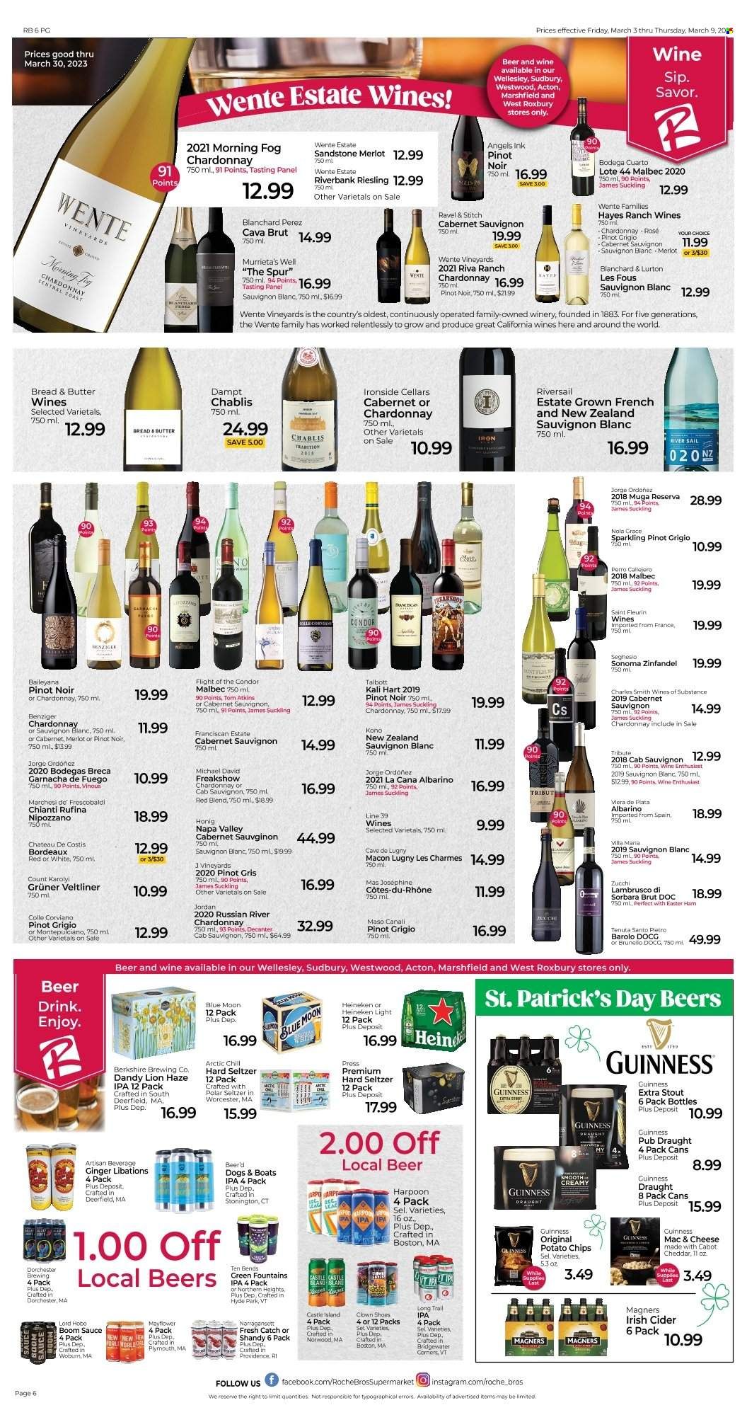 Roche Bros. (MA) Weekly Ad Flyer Specials March 3 to March 9, 2023