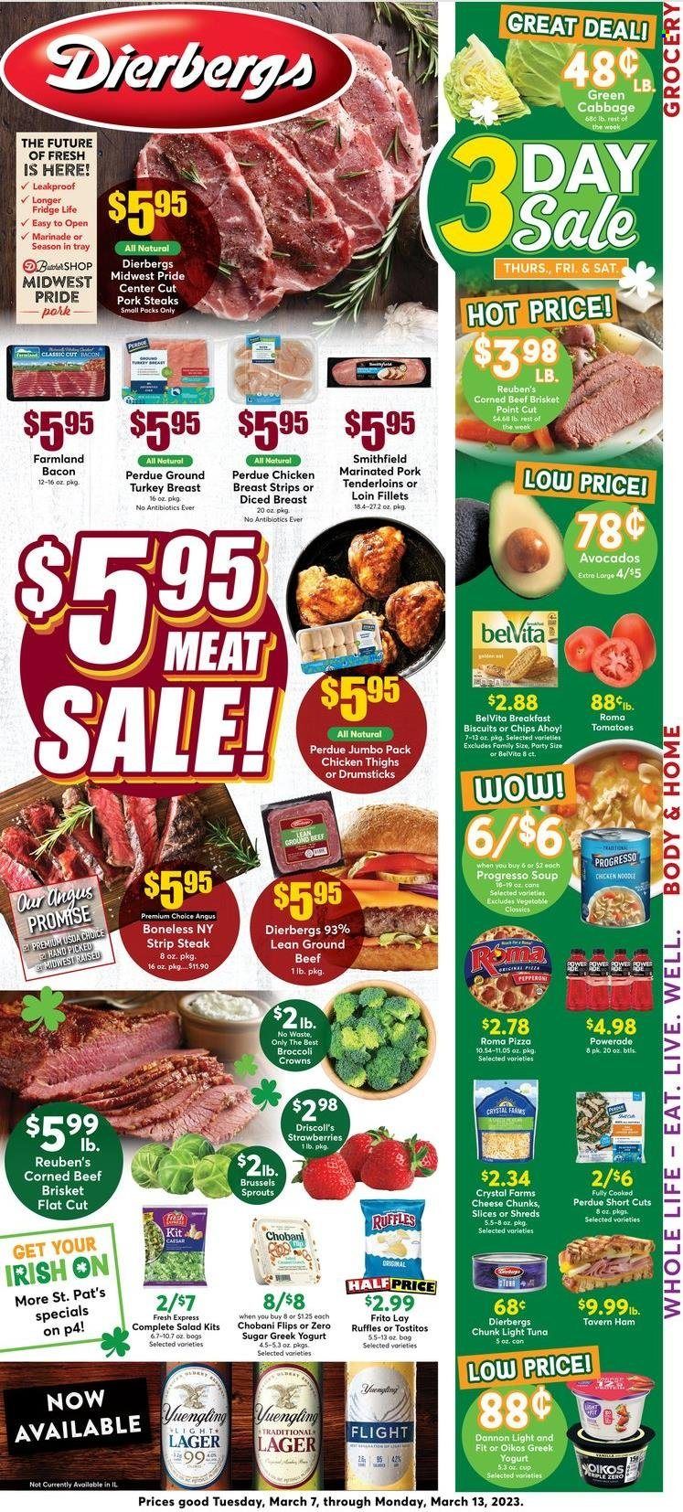 Dierbergs (IL, MO) Weekly Ad Flyer Specials March 7 to March 13, 2023