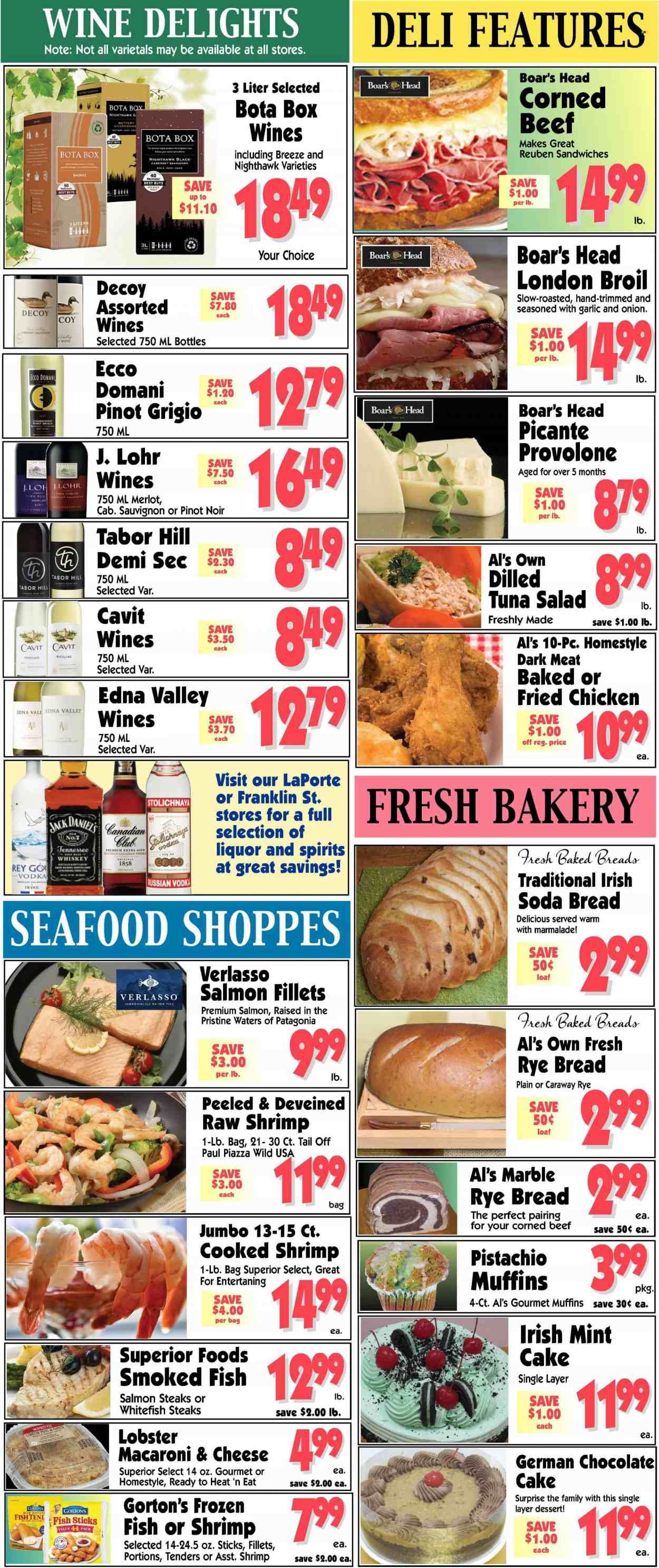 Al's Supermarket (IN) Weekly Ad Flyer Specials March 8 to March 14, 2023