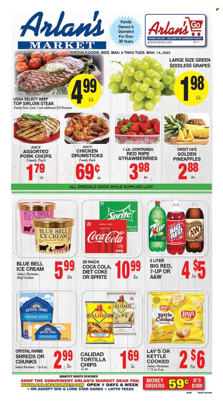Arlan's Market (TX) Weekly Ad Flyer Specials March 8 to March 14, 2023