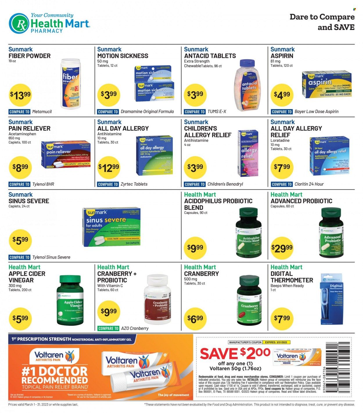 Health Mart Weekly Ad Flyer Specials March 1 to March 31, 2023