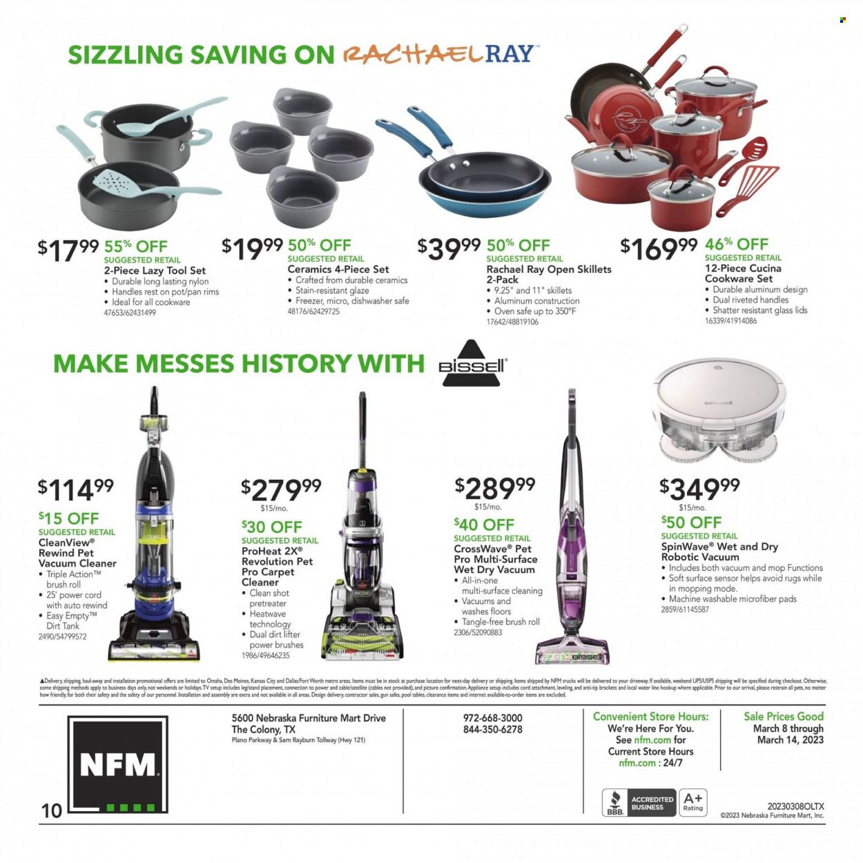 Nebraska Furniture Mart (IA, KS, NE, TX) Weekly Ad Flyer Specials March 8 to March 14, 2023