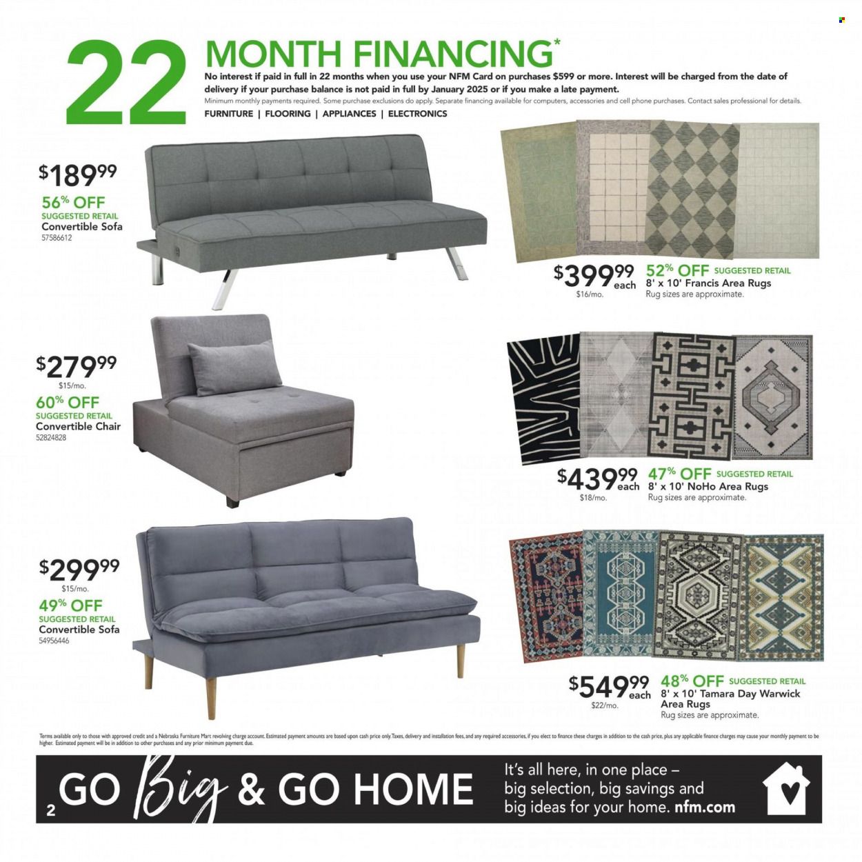 Nebraska Furniture Mart (IA, KS, NE, TX) Weekly Ad Flyer Specials March 8 to March 14, 2023