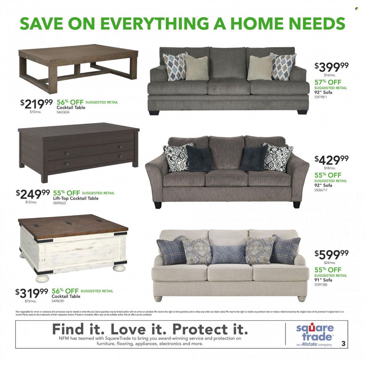 Nebraska Furniture Mart (IA, KS, NE, TX) Weekly Ad Flyer Specials March 8 to March 14, 2023