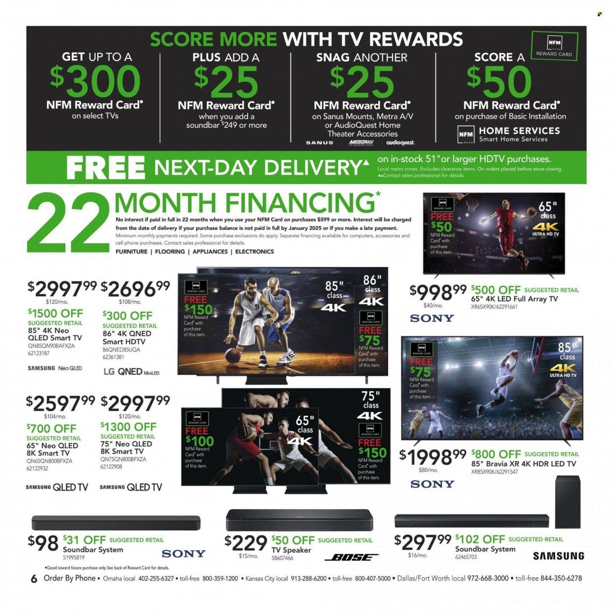 Nebraska Furniture Mart (IA, KS, NE, TX) Weekly Ad Flyer Specials March 8 to March 14, 2023