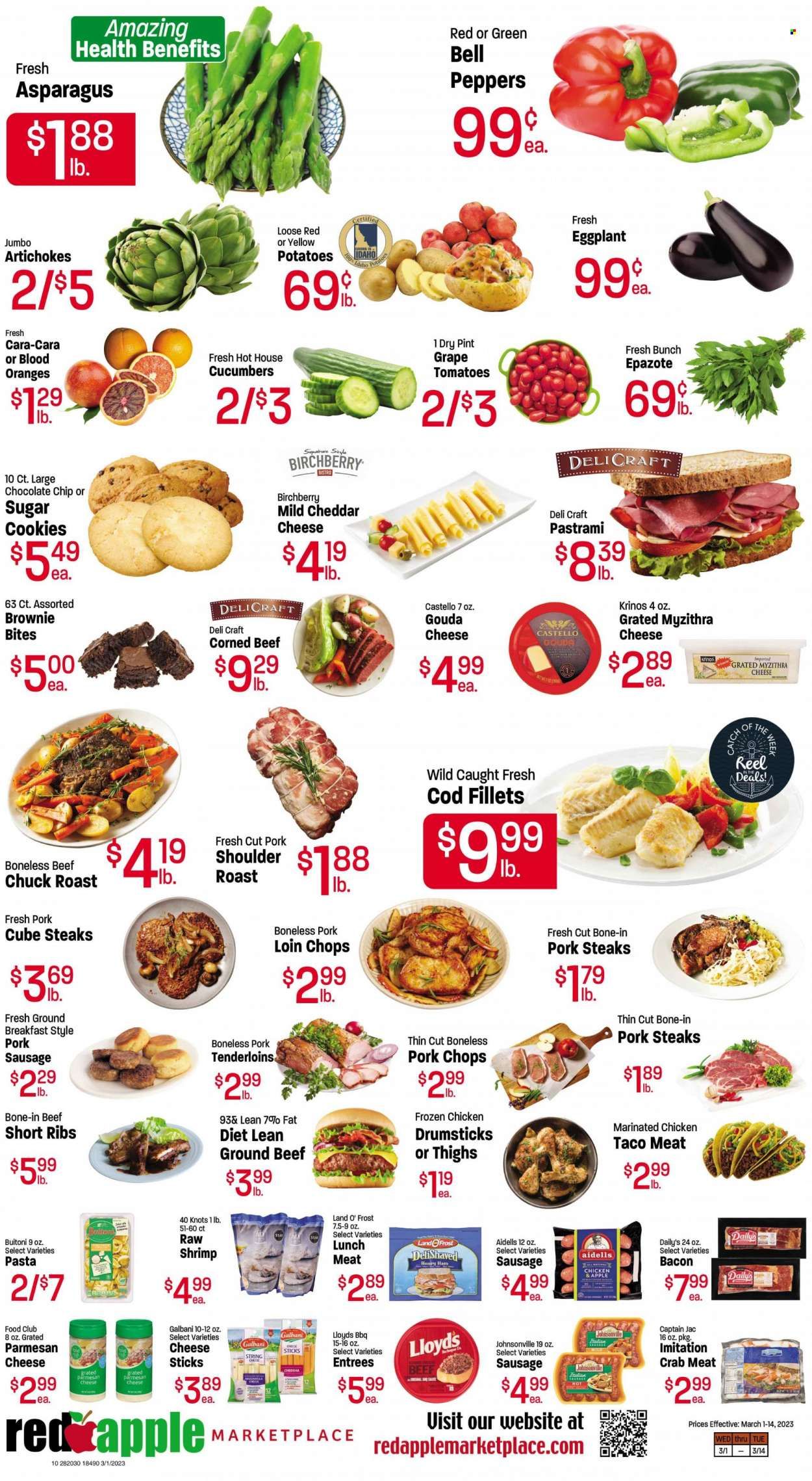 Red Apple Marketplace (OR) Weekly Ad Flyer Specials March 1 to March 14, 2023