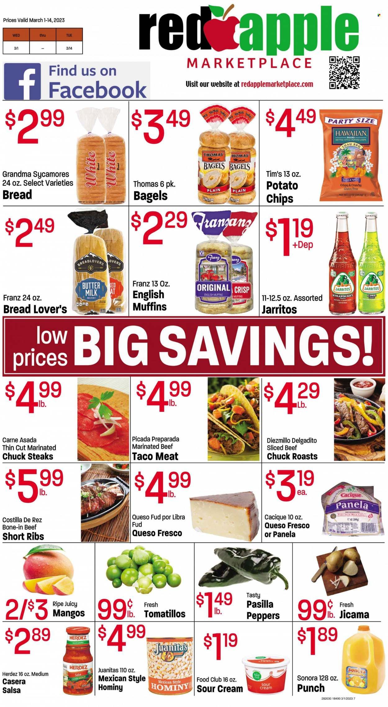 Red Apple Marketplace (OR) Weekly Ad Flyer Specials March 1 to March 14, 2023