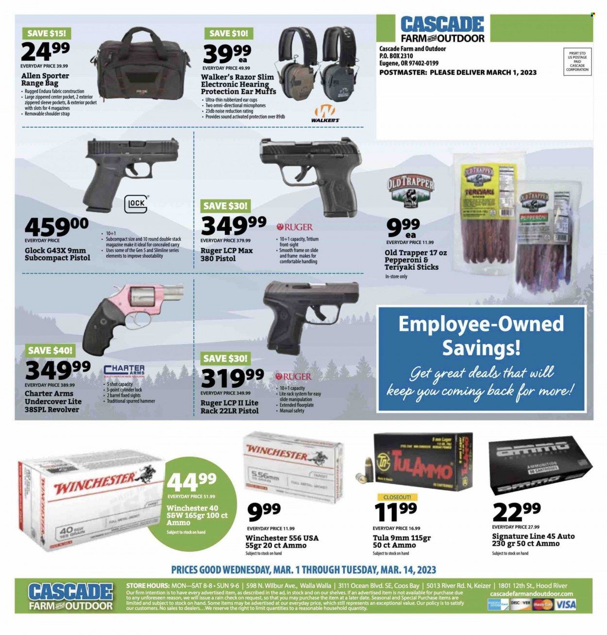 Cascade Farm And Outdoor (OR, WA) Weekly Ad Flyer Specials March 1 to March 14, 2023