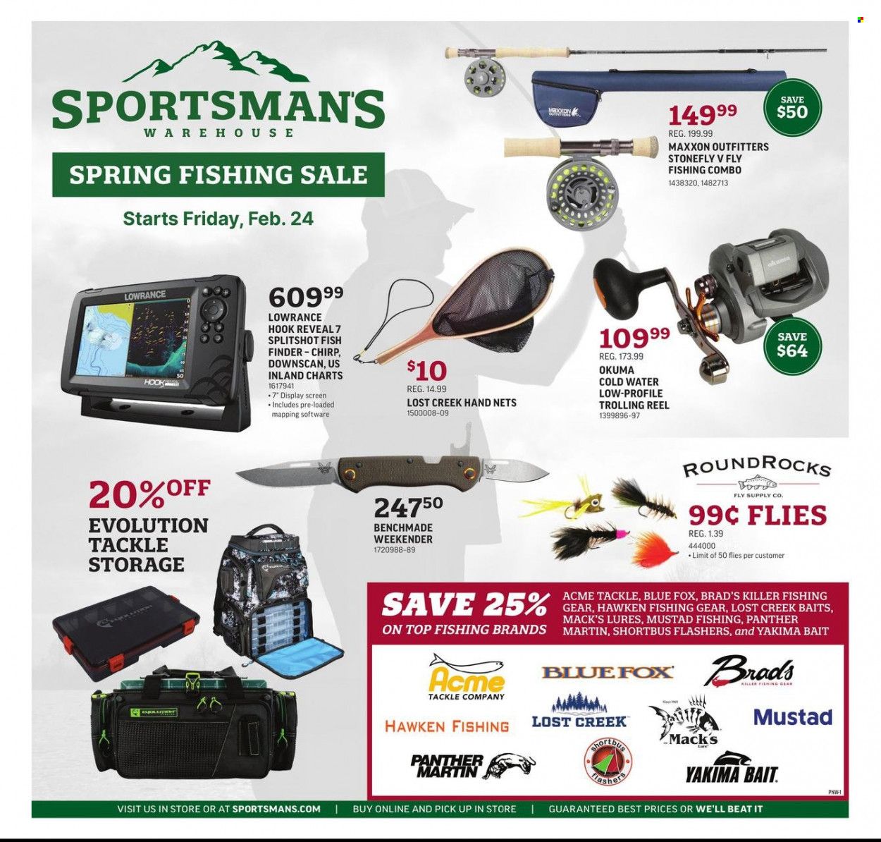 Sportsman's Warehouse Weekly Ad Flyer Specials February 24 to March 12, 2023