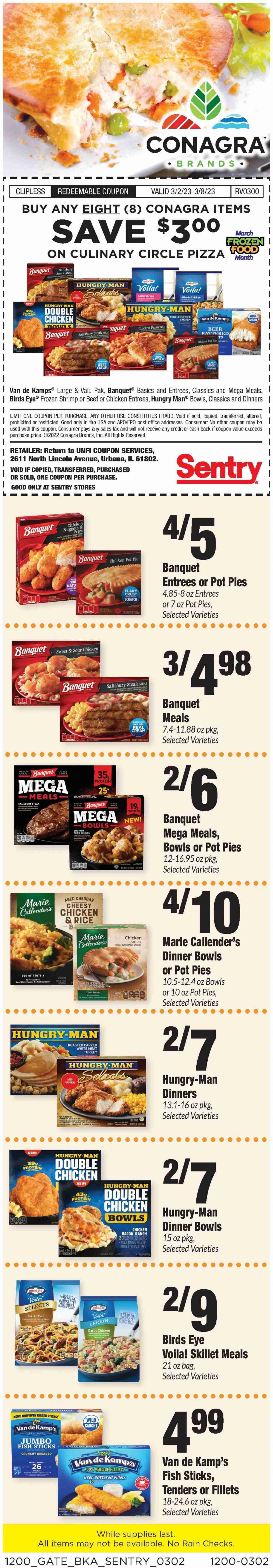 Sentry Foods (WI) Weekly Ad Flyer Specials March 2 to March 8, 2023