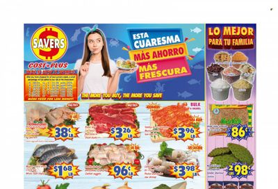 Savers Cost Plus (TX) Weekly Ad Flyer Specials March 8 to March 14, 2023