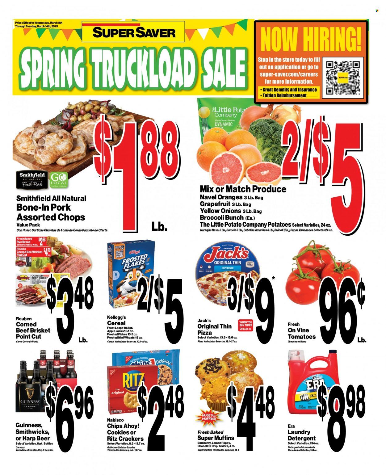 Super Saver Weekly Ad Flyer Specials March 8 to March 14, 2023
