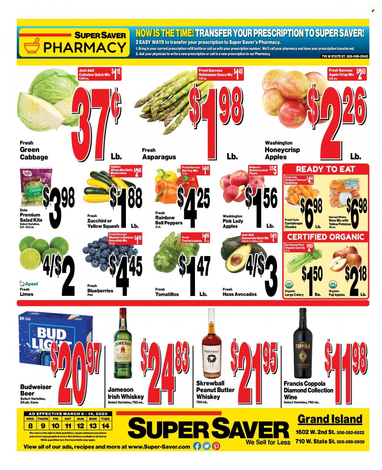 Super Saver Weekly Ad Flyer Specials March 8 to March 14, 2023