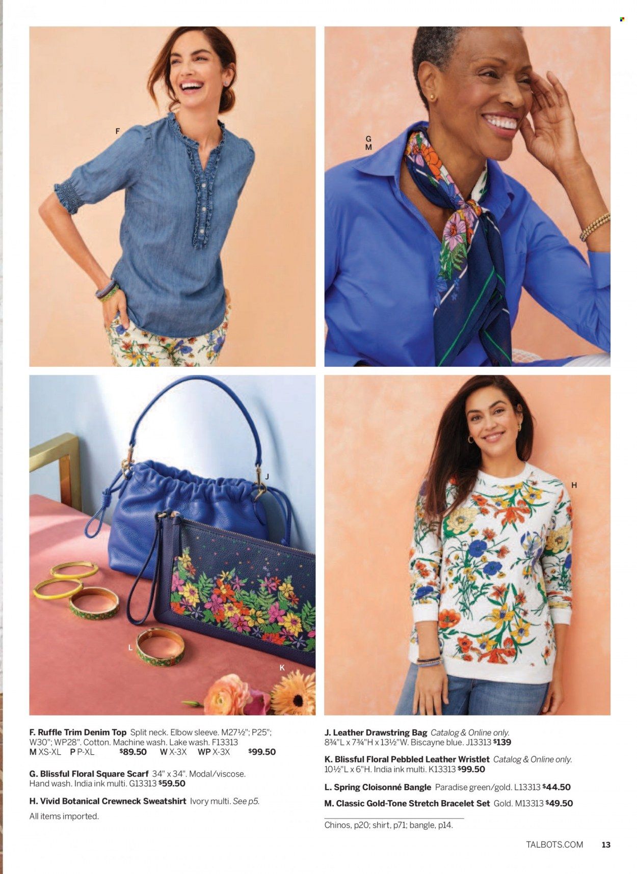 Talbots Weekly Ad Flyer Specials March 1 to March 31, 2023