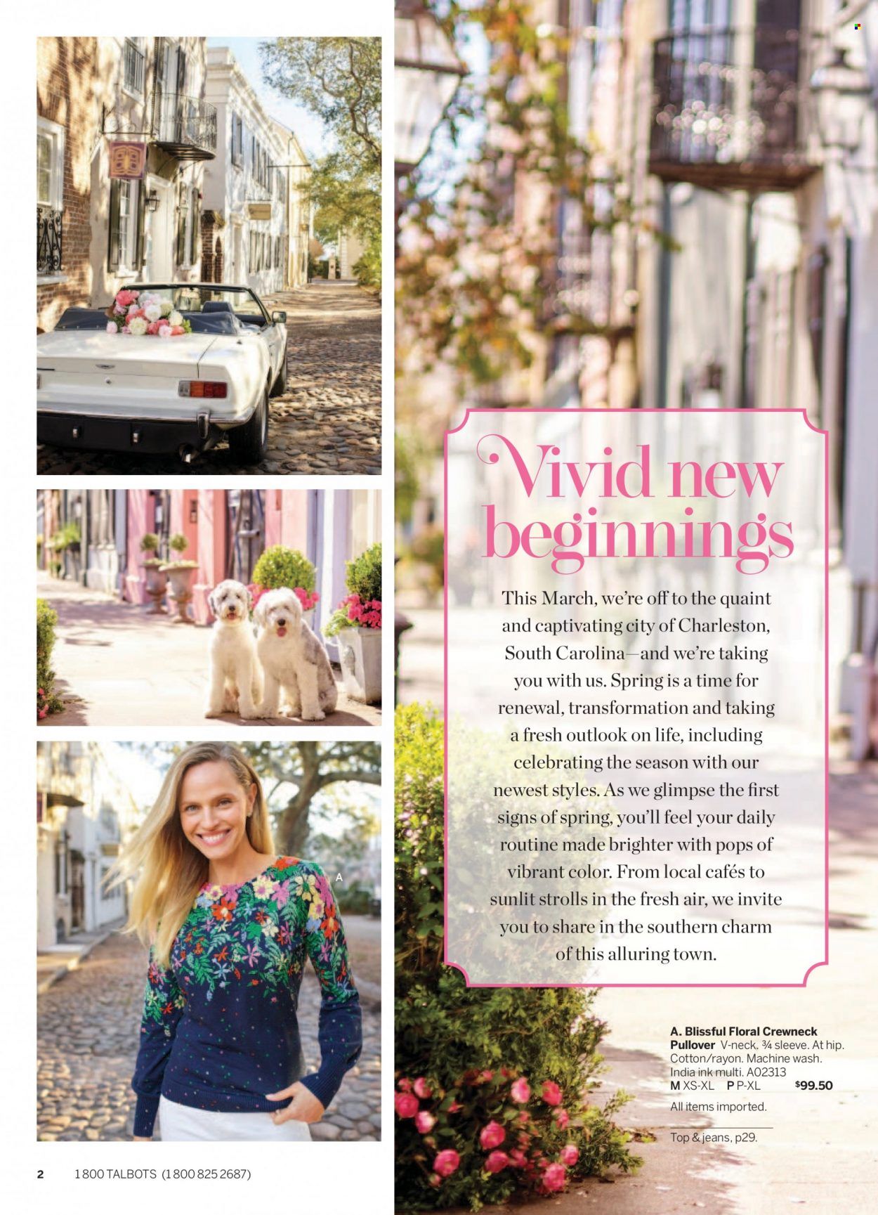 Talbots Weekly Ad Flyer Specials March 1 to March 31, 2023