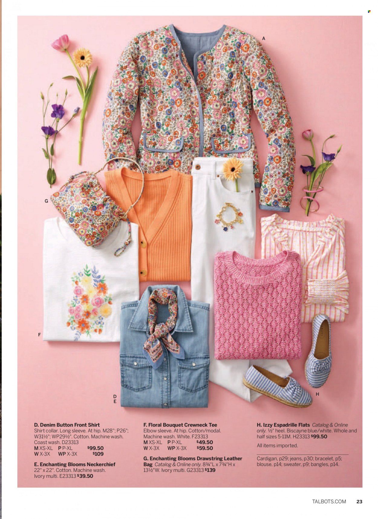 Talbots Weekly Ad Flyer Specials March 1 to March 31, 2023
