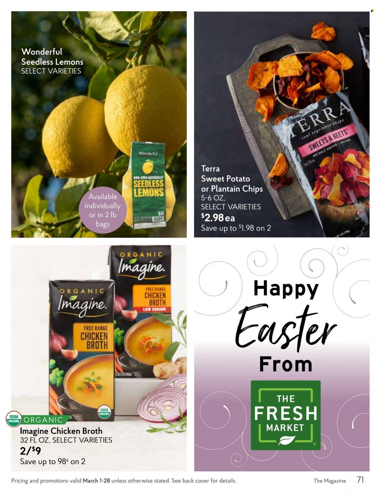The Fresh Market Weekly Ad Flyer Specials March 1 to March 31, 2023