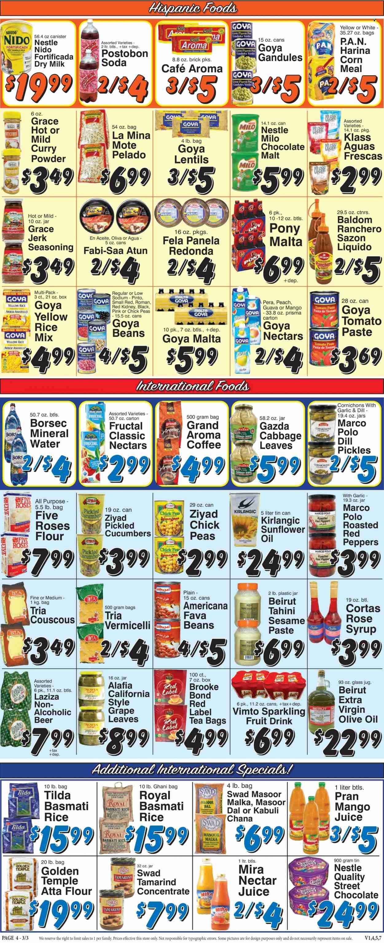 Trade Fair Supermarket (NY) Weekly Ad Flyer Specials March 3 to March 9, 2023