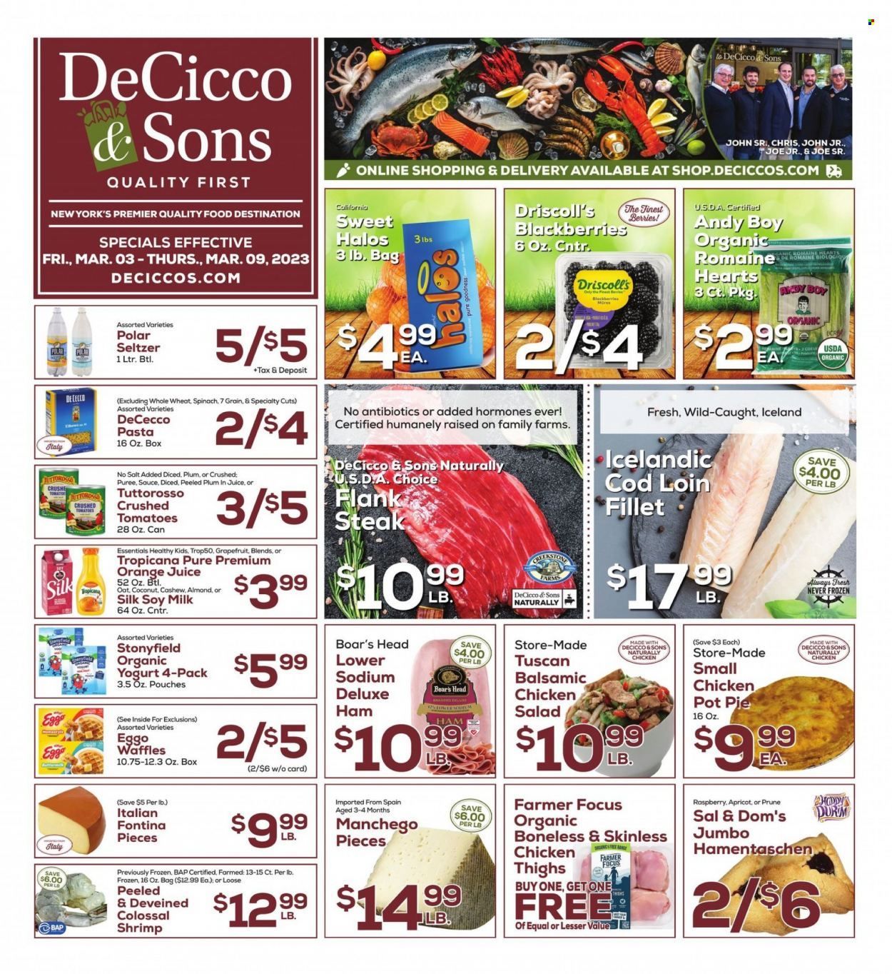 DeCicco & Sons (NY) Weekly Ad Flyer Specials March 3 to March 9, 2023