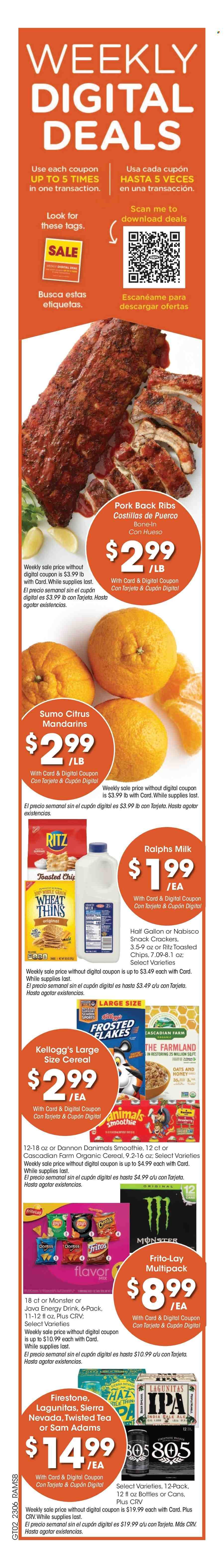 Ralphs (CA) Weekly Ad Flyer Specials March 8 to March 14, 2023