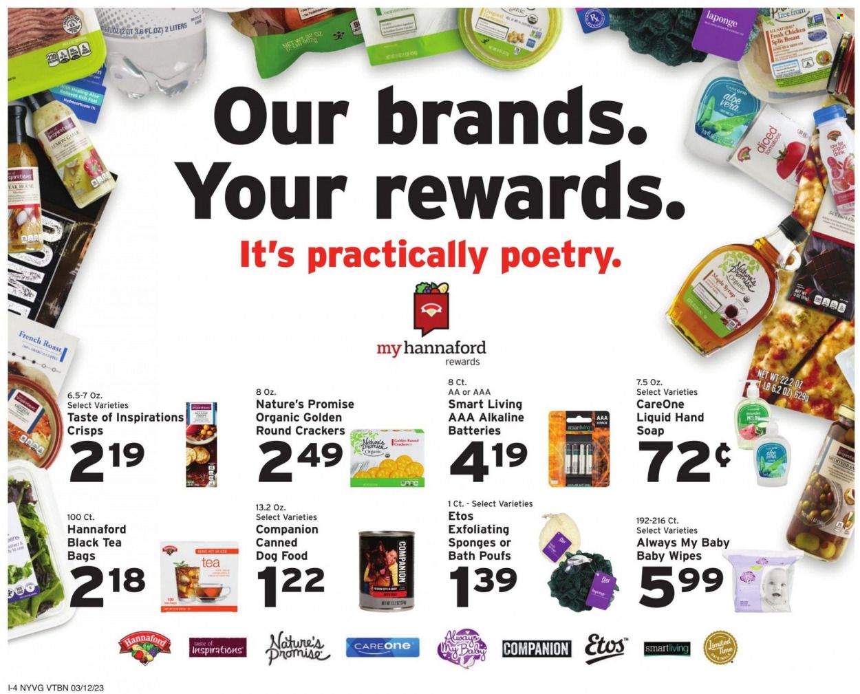 Hannaford (NY) Weekly Ad Flyer Specials March 12 to March 18, 2023