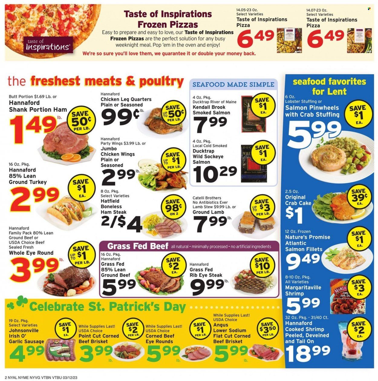 Hannaford (NY) Weekly Ad Flyer Specials March 12 to March 18, 2023