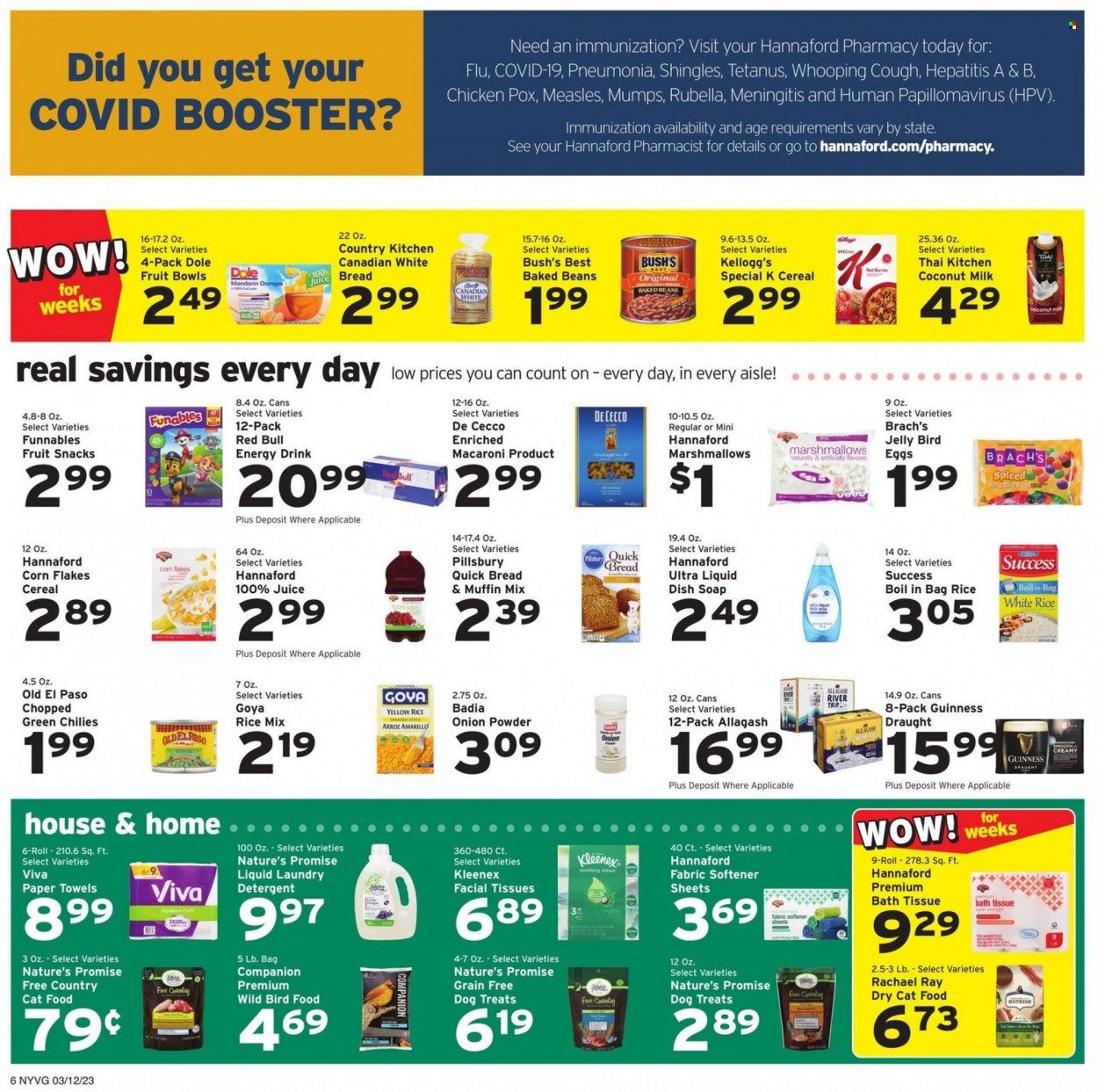 Hannaford (NY) Weekly Ad Flyer Specials March 12 to March 18, 2023