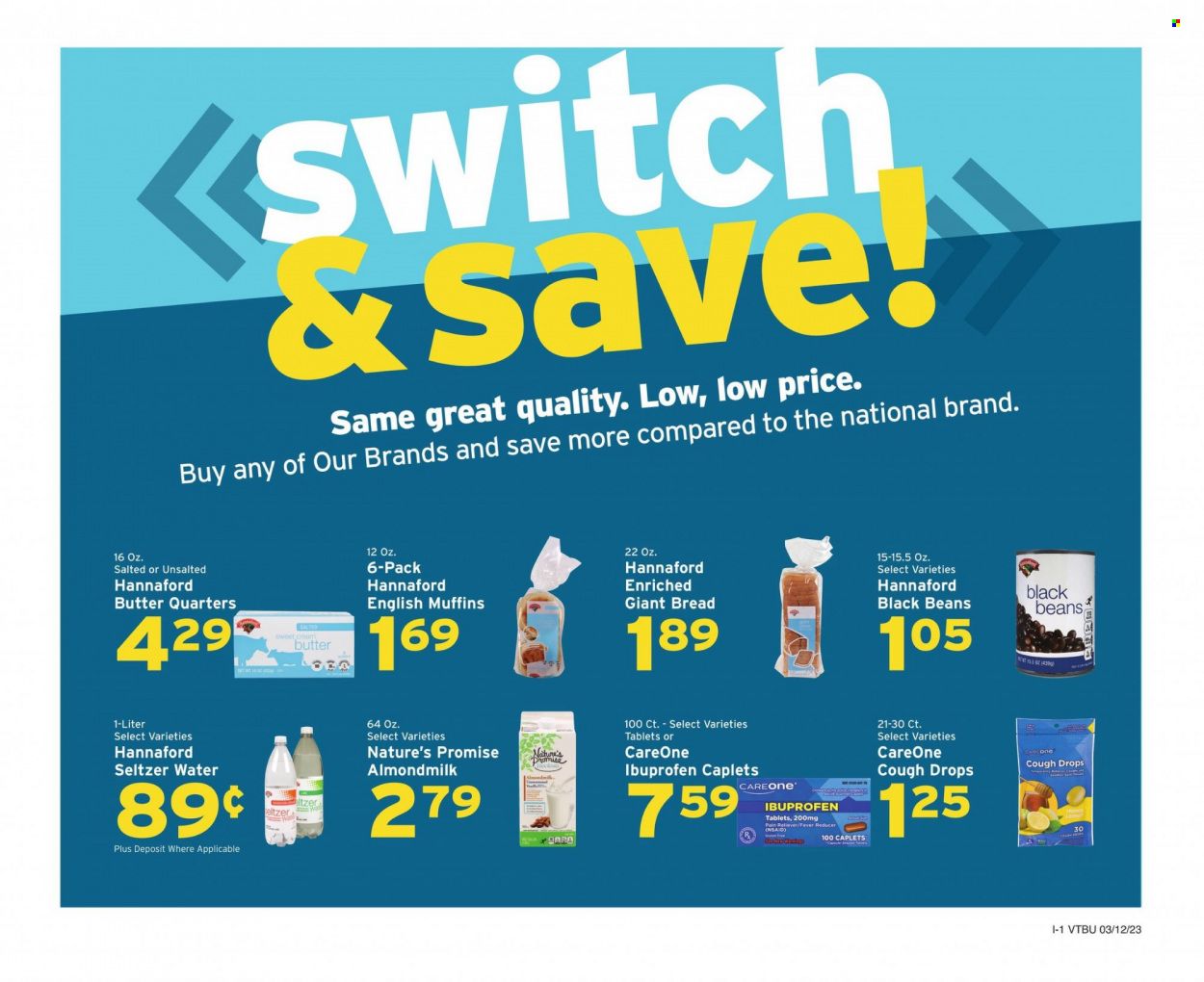Hannaford (VT) Weekly Ad Flyer Specials March 12 to March 18, 2023