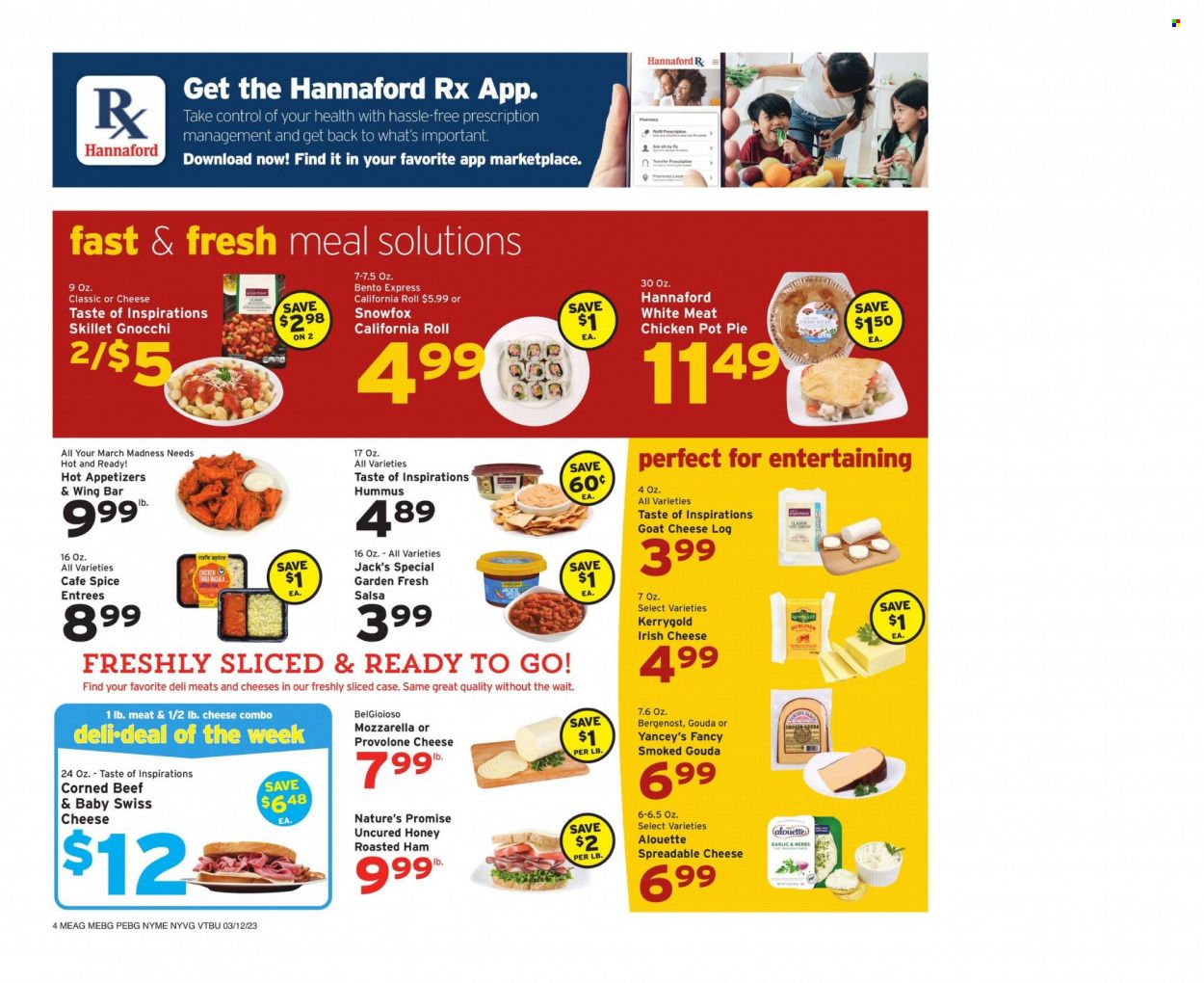 Hannaford (VT) Weekly Ad Flyer Specials March 12 to March 18, 2023
