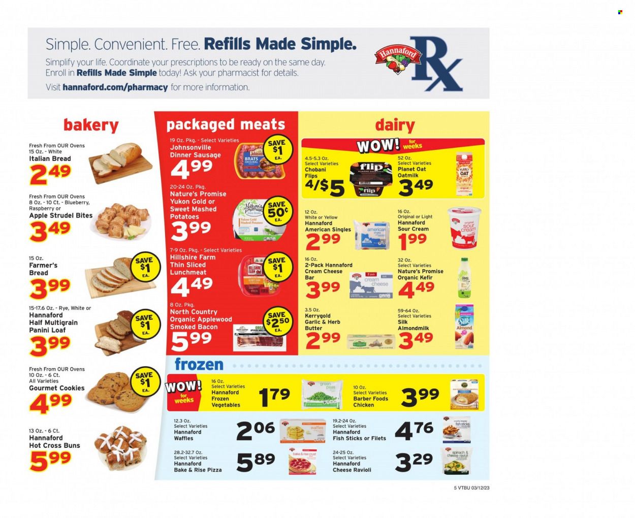 Hannaford (VT) Weekly Ad Flyer Specials March 12 to March 18, 2023