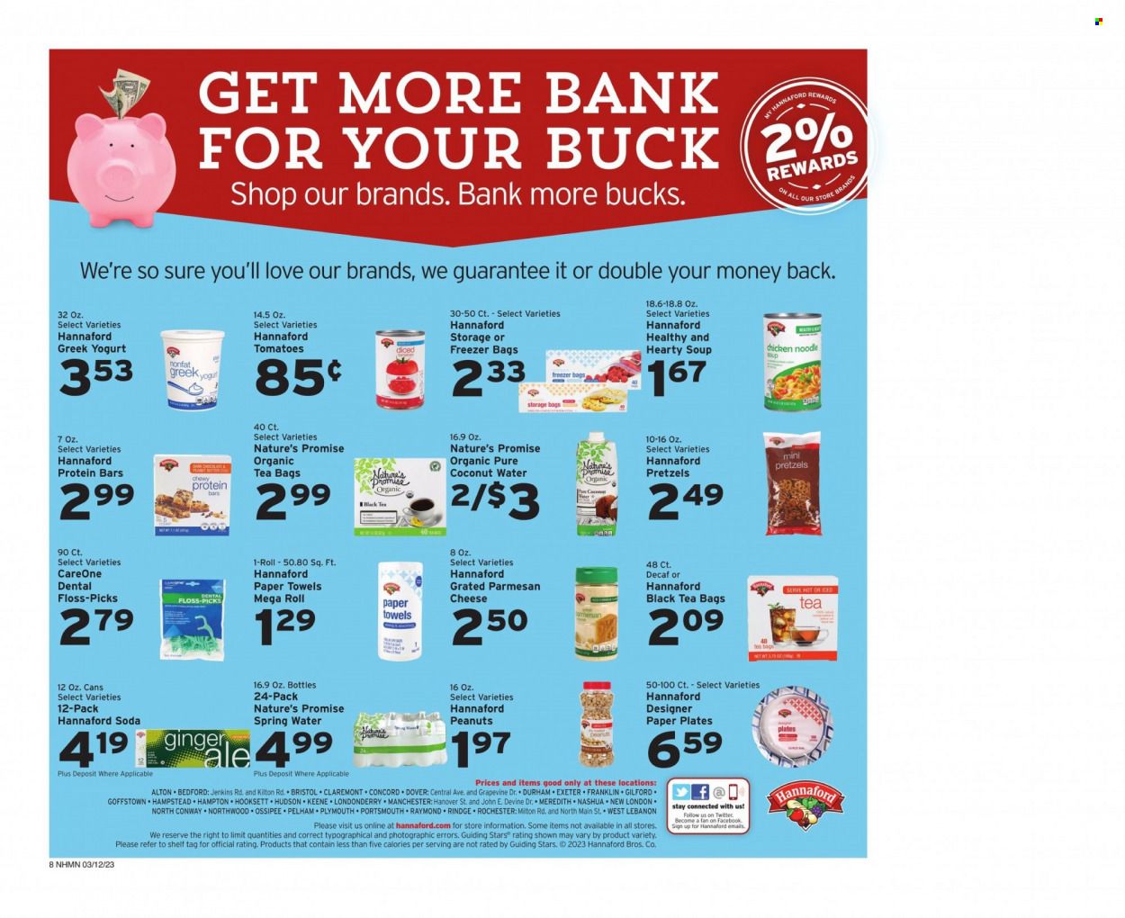 Hannaford (NH) Weekly Ad Flyer Specials March 12 to March 18, 2023