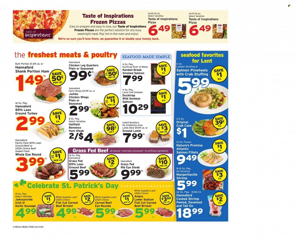 Hannaford (ME) Weekly Ad Flyer Specials March 12 to March 18, 2023