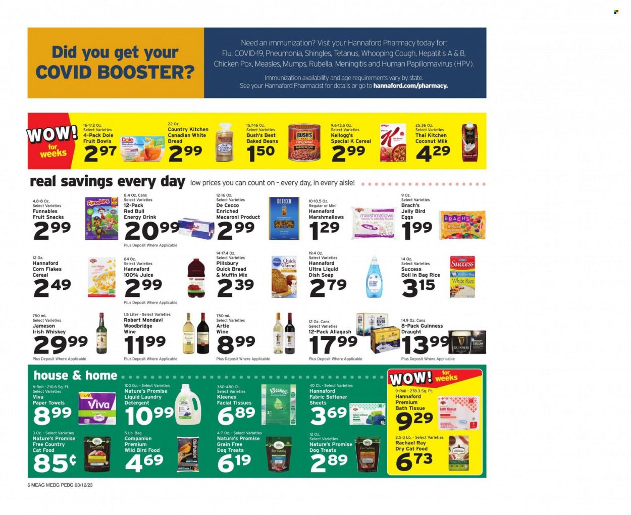 Hannaford (ME) Weekly Ad Flyer Specials March 12 to March 18, 2023