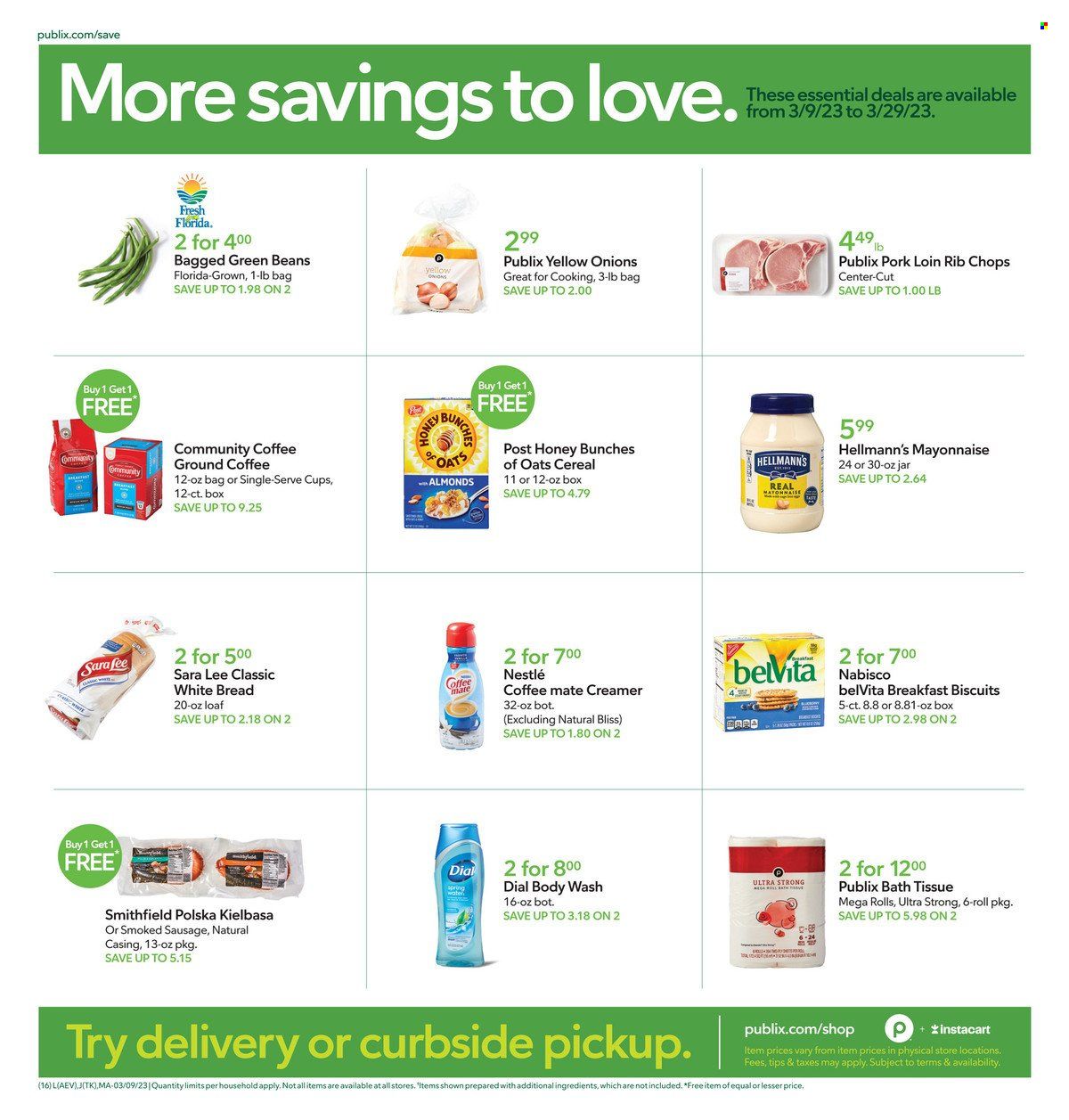 Publix (AL, FL, GA, NC, SC, TN) Weekly Ad Flyer Specials March 9 to March 15, 2023