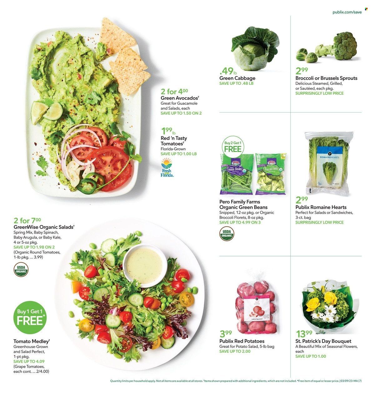 Publix (AL, FL, GA, NC, SC, TN) Weekly Ad Flyer Specials March 9 to March 15, 2023