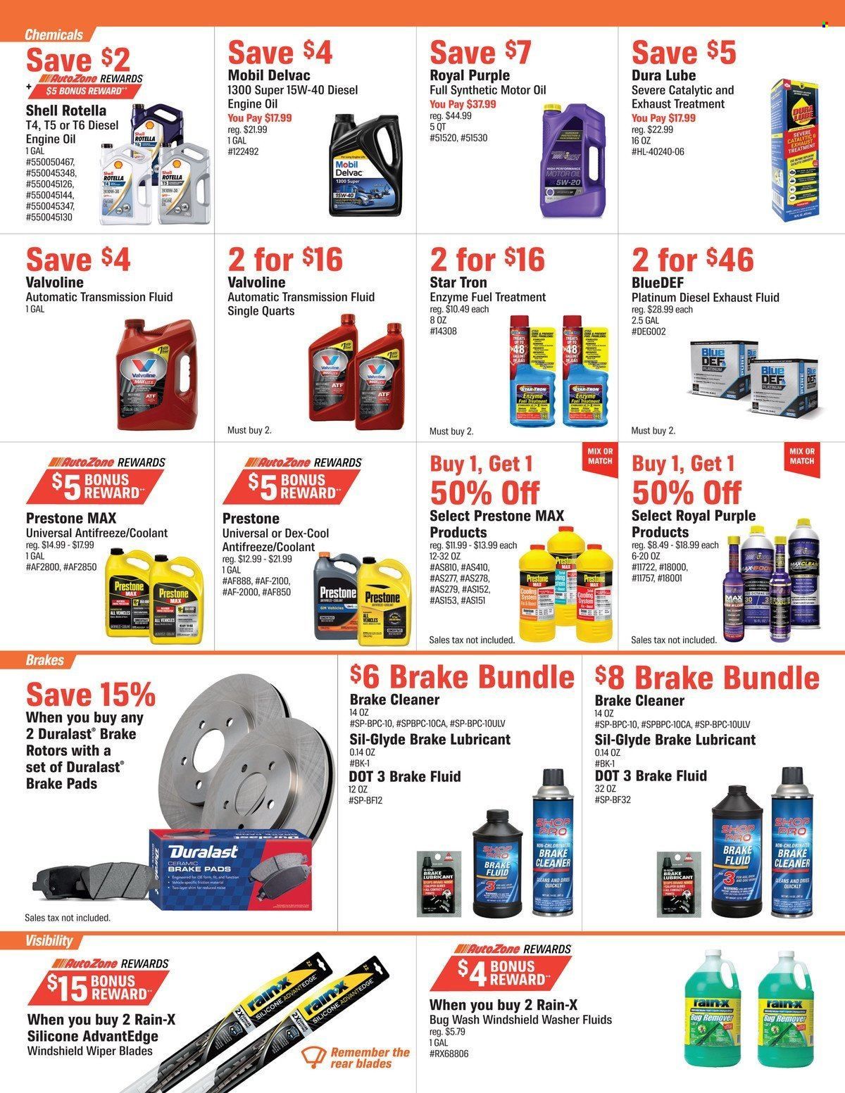Autozone Weekly Ad Flyer Specials March 7 to April 3, 2023
