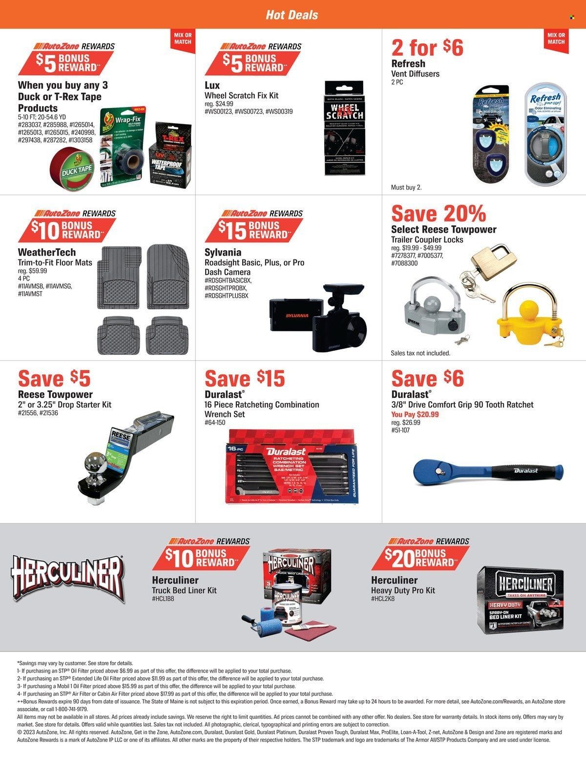 Autozone Weekly Ad Flyer Specials March 7 to April 3, 2023