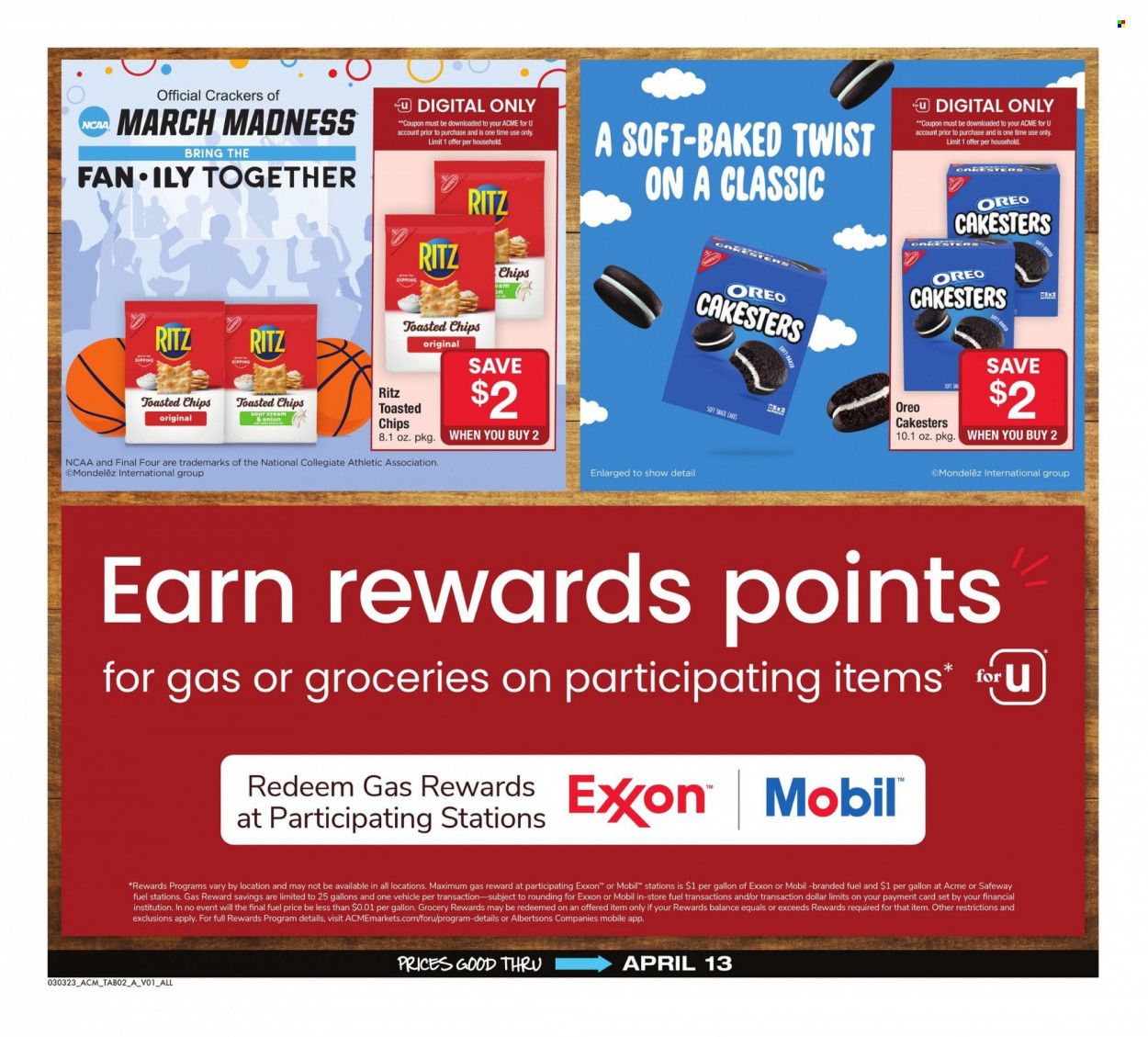 ACME (DE, NJ, NY, PA) Weekly Ad Flyer Specials March 3 to April 13, 2023