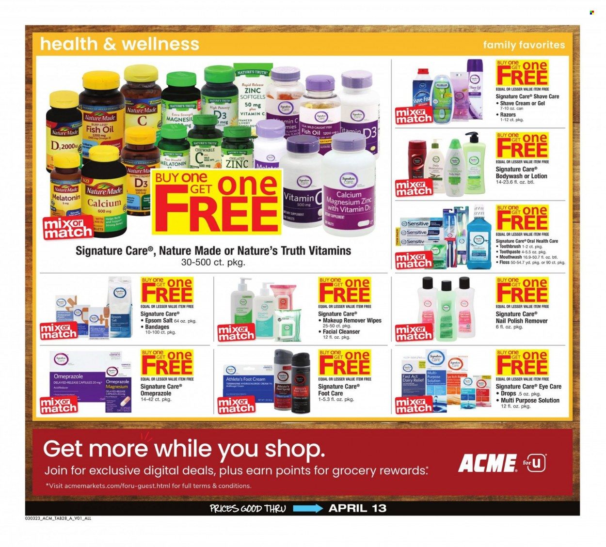 ACME (DE, NJ, NY, PA) Weekly Ad Flyer Specials March 3 to April 13, 2023