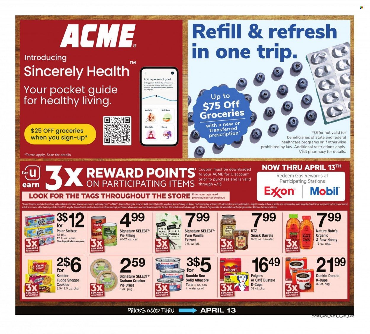 ACME (DE, NJ, NY, PA) Weekly Ad Flyer Specials March 3 to April 13, 2023