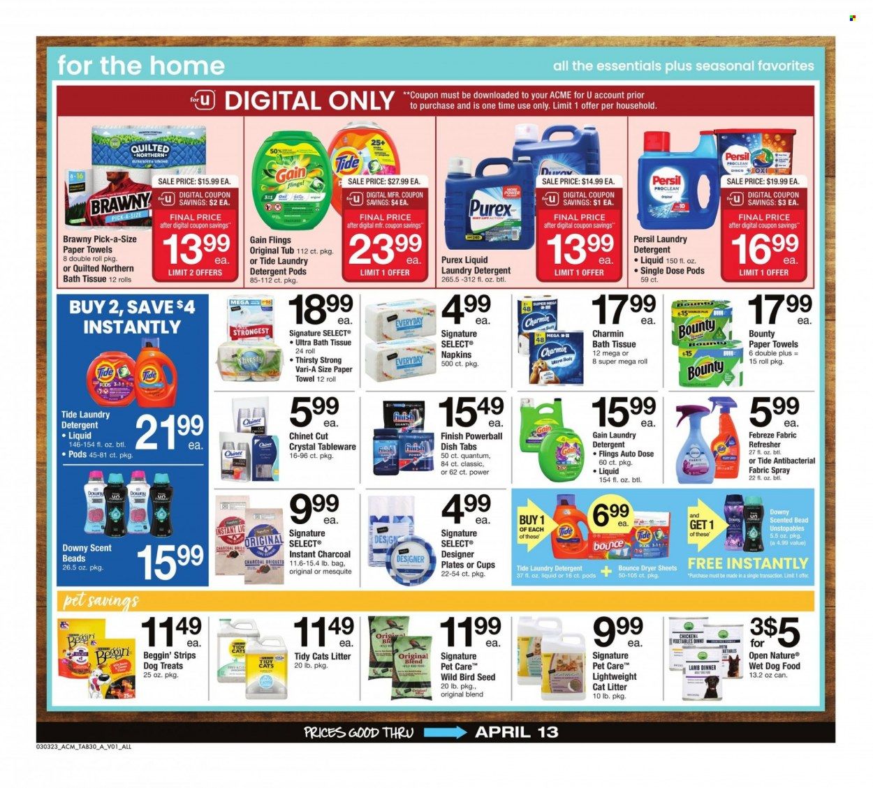 ACME (DE, NJ, NY, PA) Weekly Ad Flyer Specials March 3 to April 13, 2023