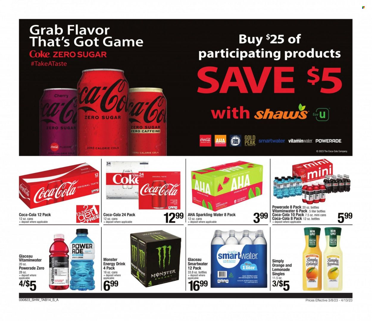 Shaw’s (MA, ME, NH, RI, VT) Weekly Ad Flyer Specials March 8 to April 13, 2023