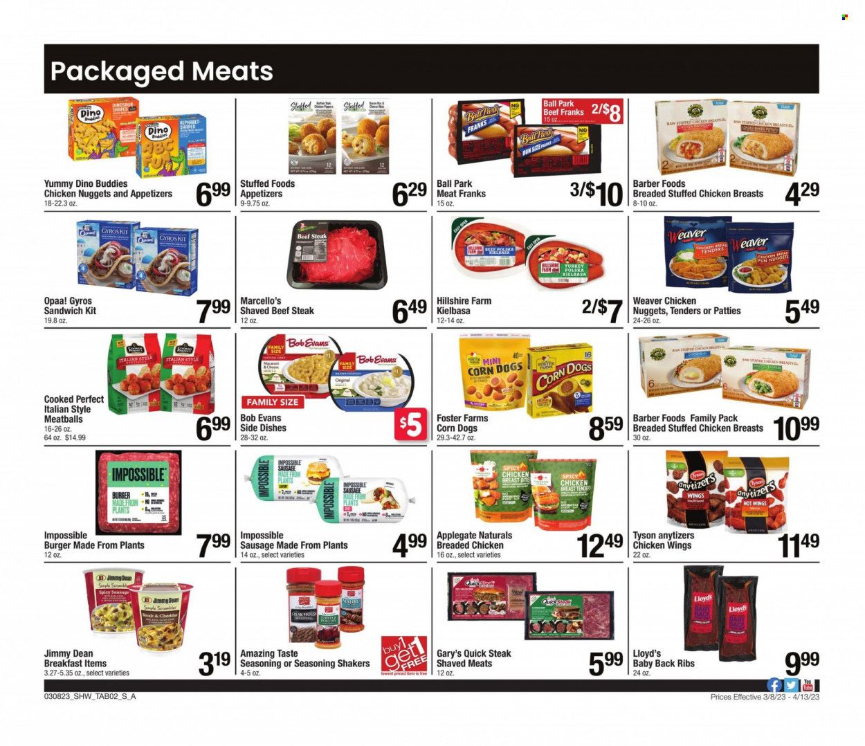 Shaw’s (MA, ME, NH, RI, VT) Weekly Ad Flyer Specials March 8 to April 13, 2023
