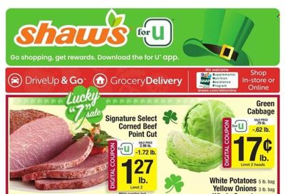 Shaw’s (MA, ME, NH, RI, VT) Weekly Ad Flyer Specials March 10 to March 16, 2023
