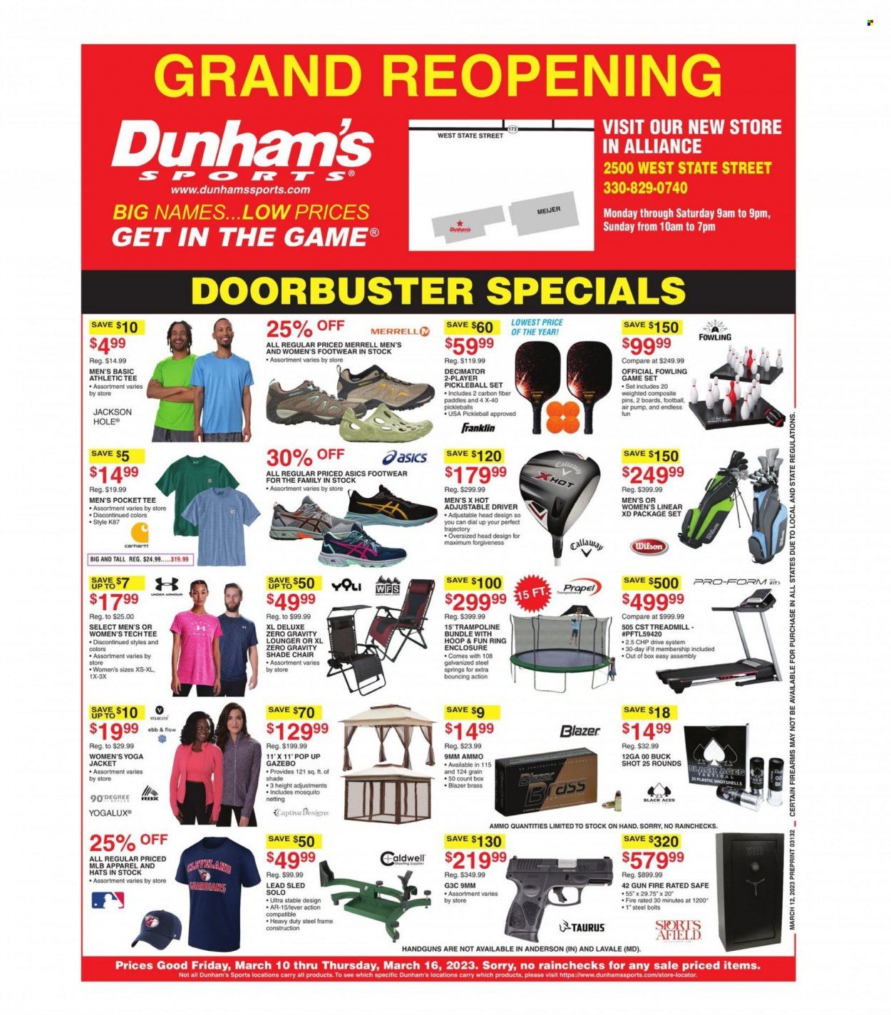 Dunham's Sports (OH) Weekly Ad Flyer Specials March 10 to March 16, 2023