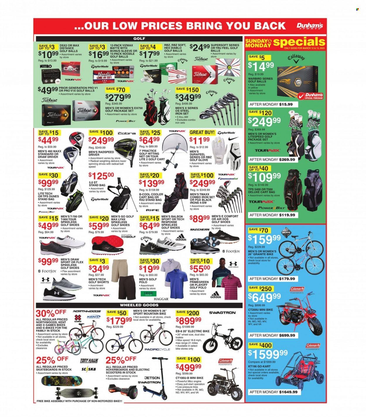 Dunham's Sports (OH) Weekly Ad Flyer Specials March 10 to March 16, 2023